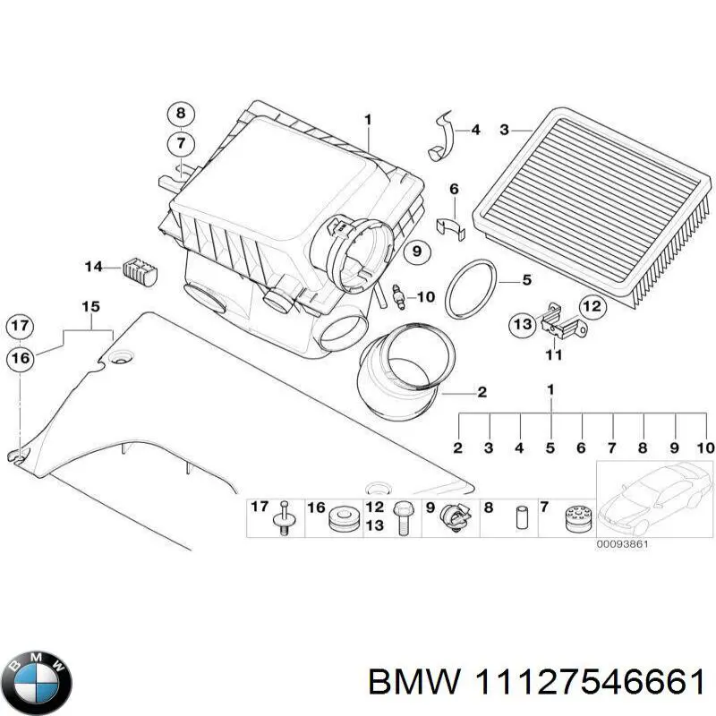  BMW 11127546661 цена, от 10.72 USD