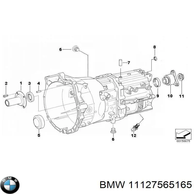 Прокладка маслозаливной горловины BMW 11127565165