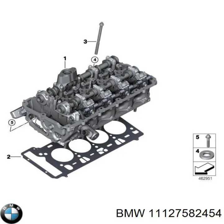 Tornillo de culata 11127582454 BMW