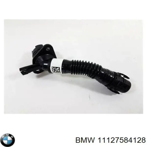 11127584128 BMW патрубок вентиляции картера (маслоотделителя)
