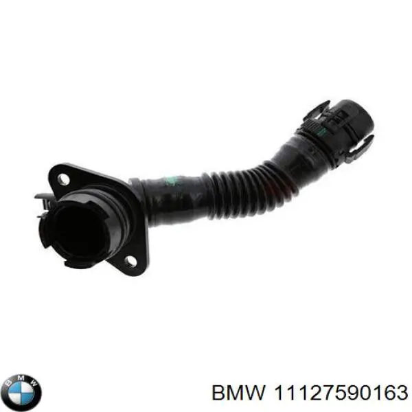 11127590163 BMW патрубок вентиляции картера (маслоотделителя)