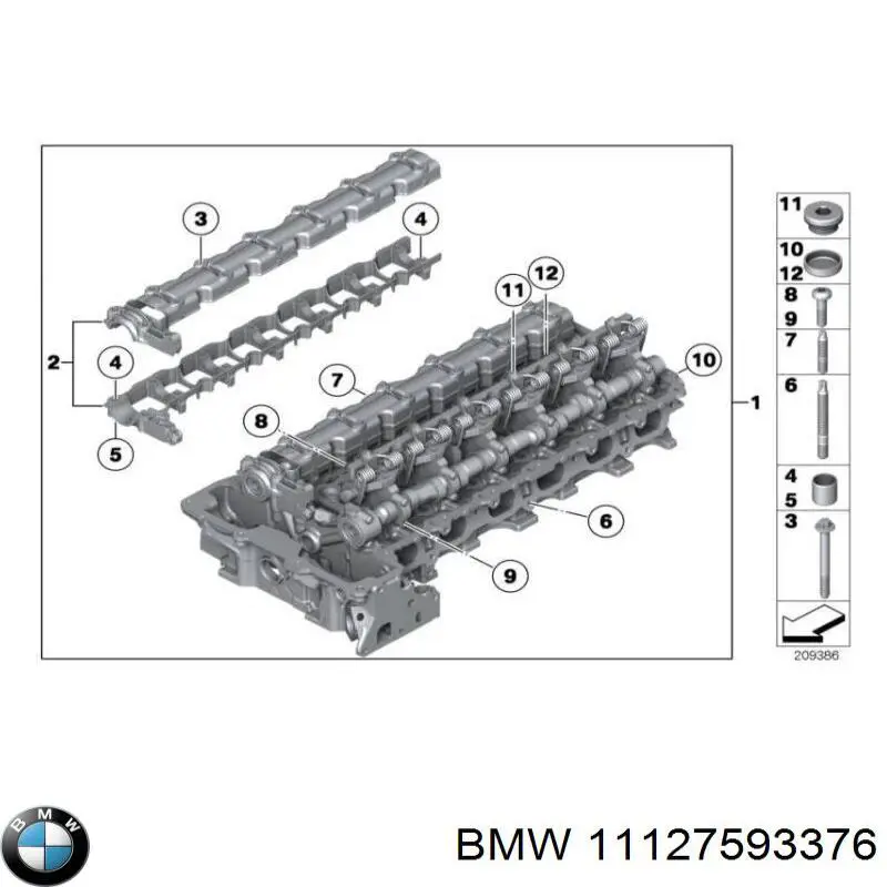 11127593376 BMW 