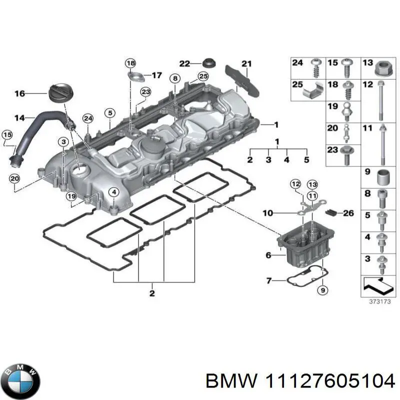 11127605104 BMW 