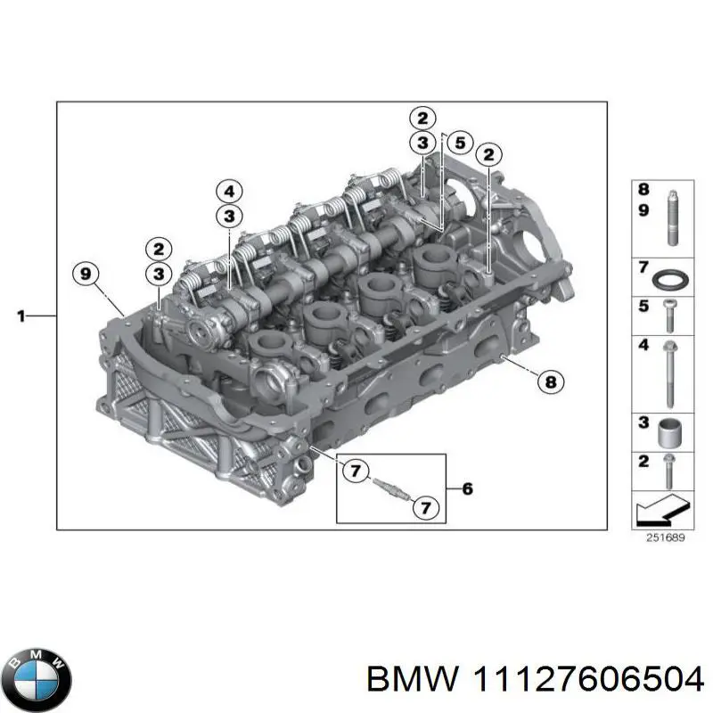 Втулка карданного вала центрирующая 11127606504 BMW