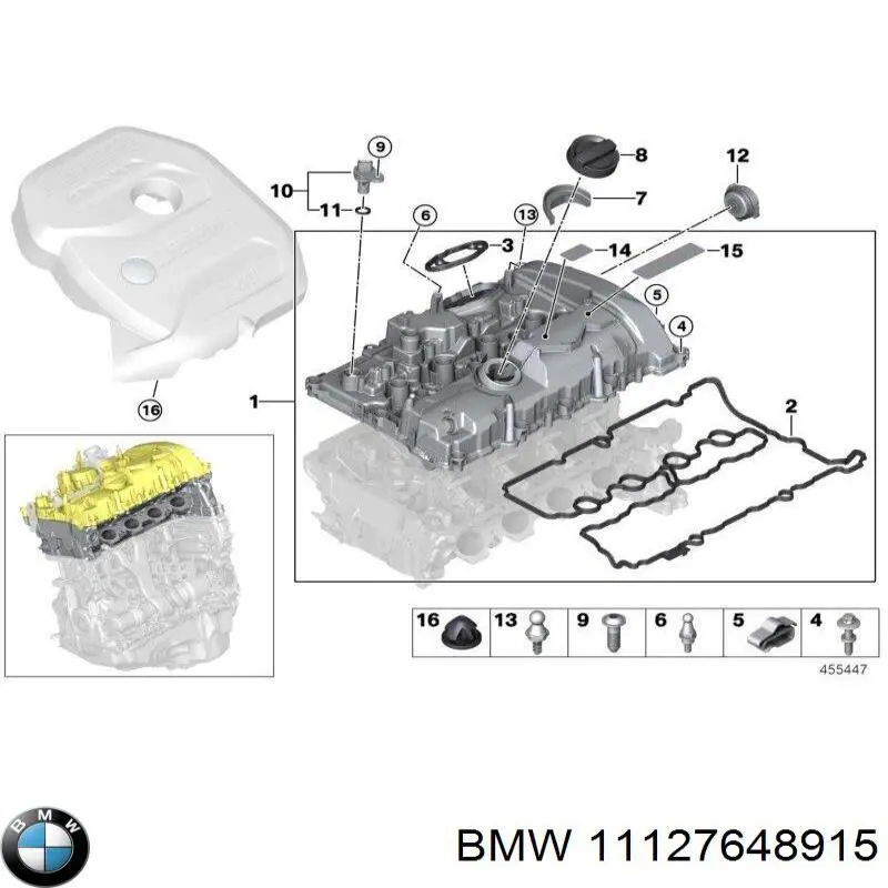  BMW 11127648915 цена, от 5.44 USD