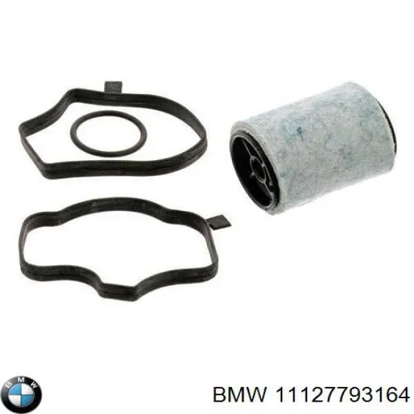 11127793164 BMW válvula pcv de ventilação dos gases de cárter