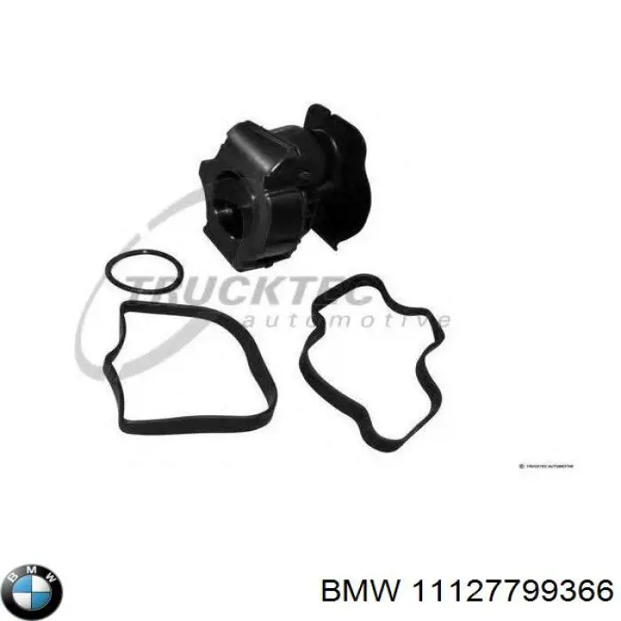 11127799366 BMW separador de óleo (separador do sistema de ventilação de cárter)