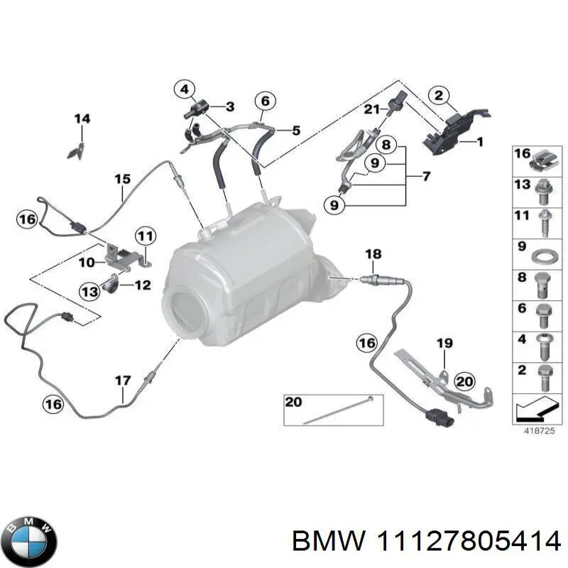  BMW 11127805414 цена, от 3.12 USD