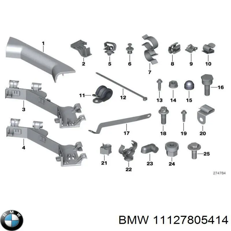  BMW 11127805414 цена, от 3.12 USD