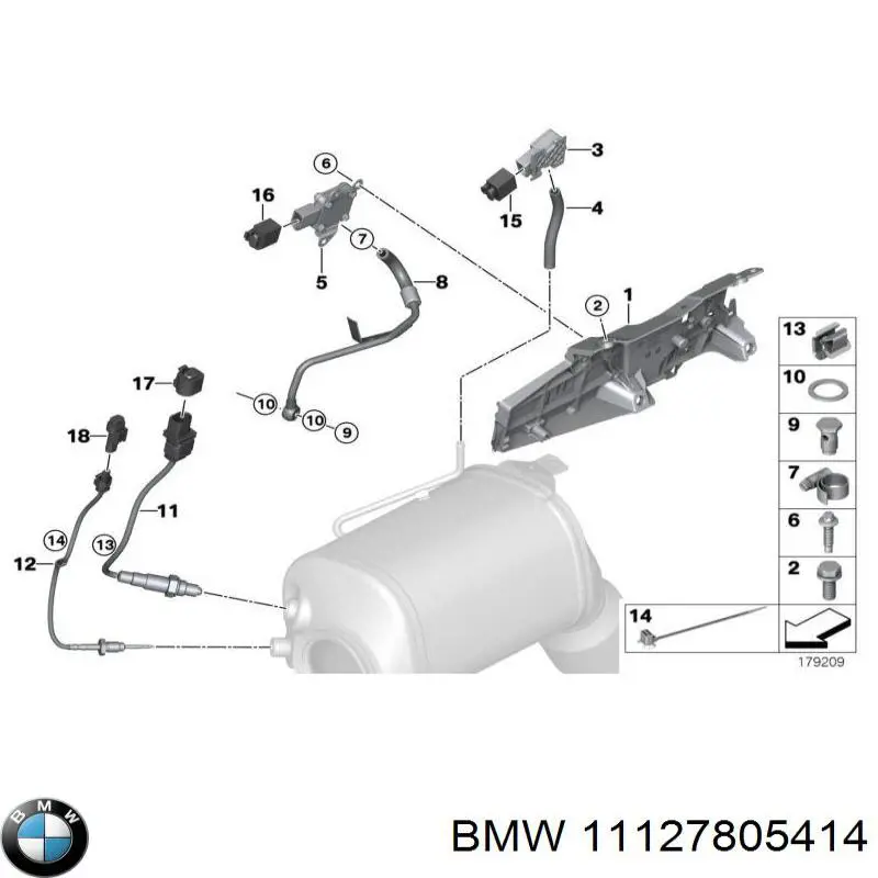 Купить 11127805414 BMW 