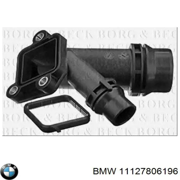 Фланец системы охлаждения 11127806196 BMW