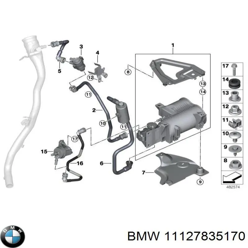  11127835170 BMW