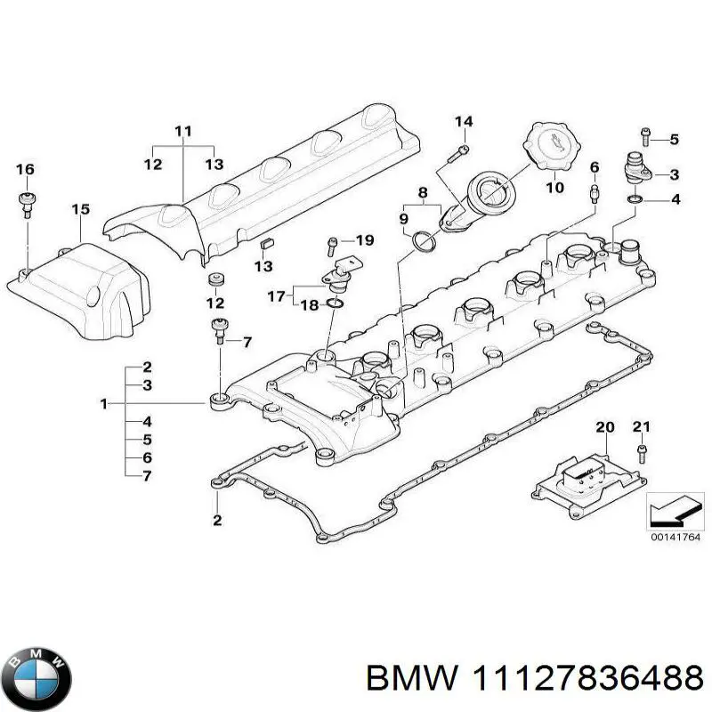 Купить 11127836488 BMW 
