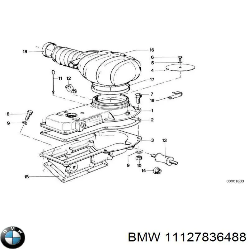  BMW 11127836488 цена, от 17.54 USD