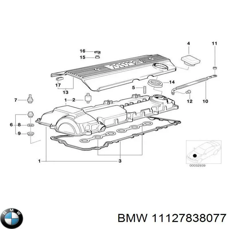  BMW 11127838077 цена, от 3.04 USD