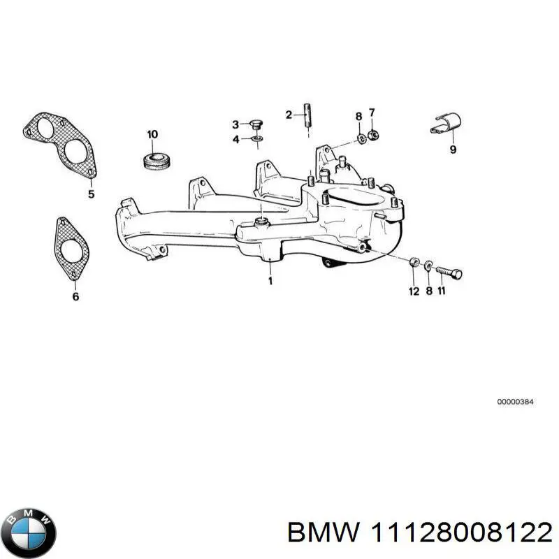 Прокладка ГБЦ BMW 11128008122 цена, от 153.03 USD