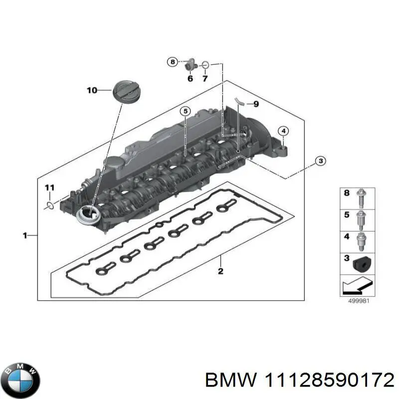 11128590172 BMW 