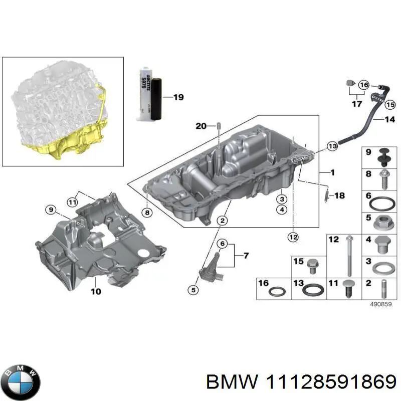 11128591869 BMW 
