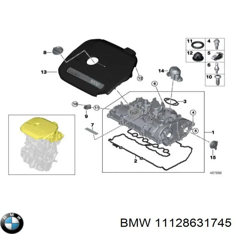 11128631745 BMW 