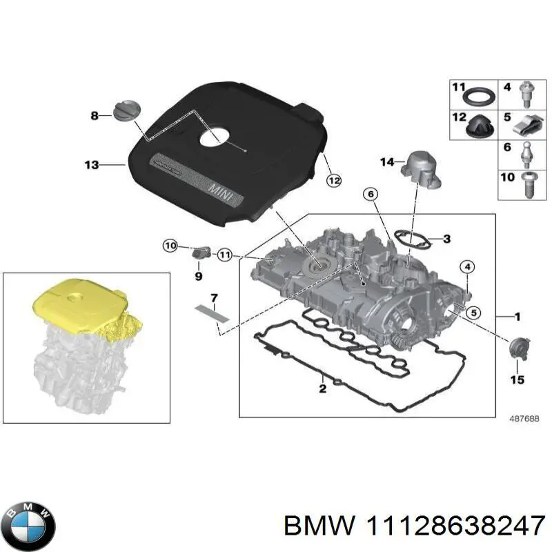 11128638247 BMW 