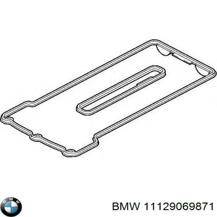 Купить 11129069871 BMW Прокладка клапанной крышки двигателя, комплект правый