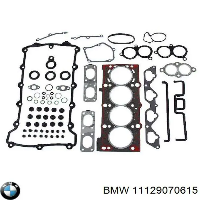 11129070615 BMW комплект прокладок двигателя верхний