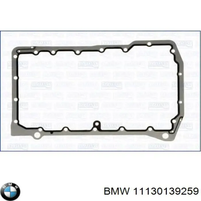 Прокладка поддона картера двигателя BMW 11130139259