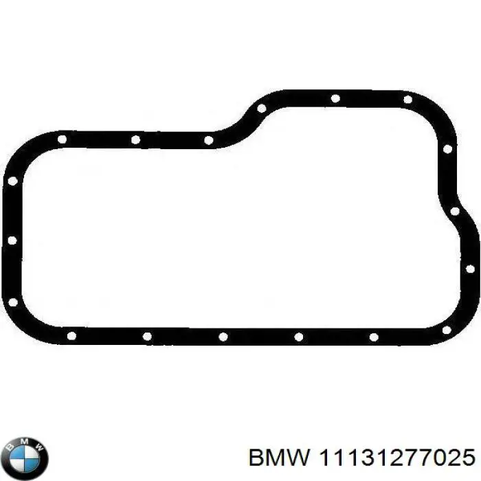 Прокладка поддона картера двигателя нижняя 11131277025 BMW