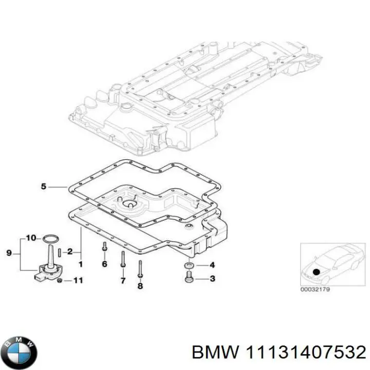  11131407532 BMW