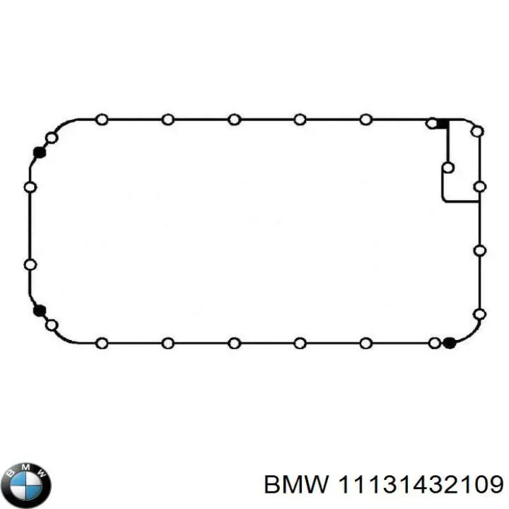 Прокладка поддона картера 11131432109 BMW