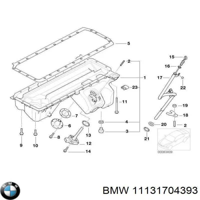 Купить 11131704393 BMW 