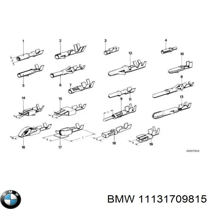 Купить 11131709815 BMW Прокладка поддона картера двигателя нижняя