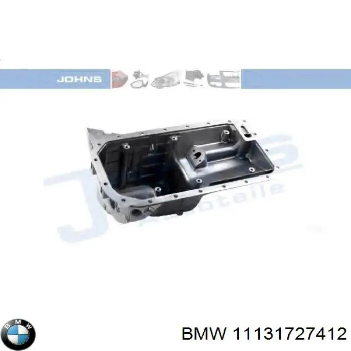 Масляный поддон двигателя BMW 11131727412 цена, от 88.87 USD