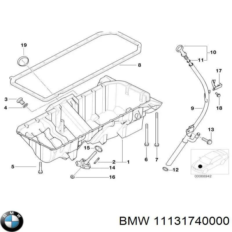 Купить 11131740000 BMW 