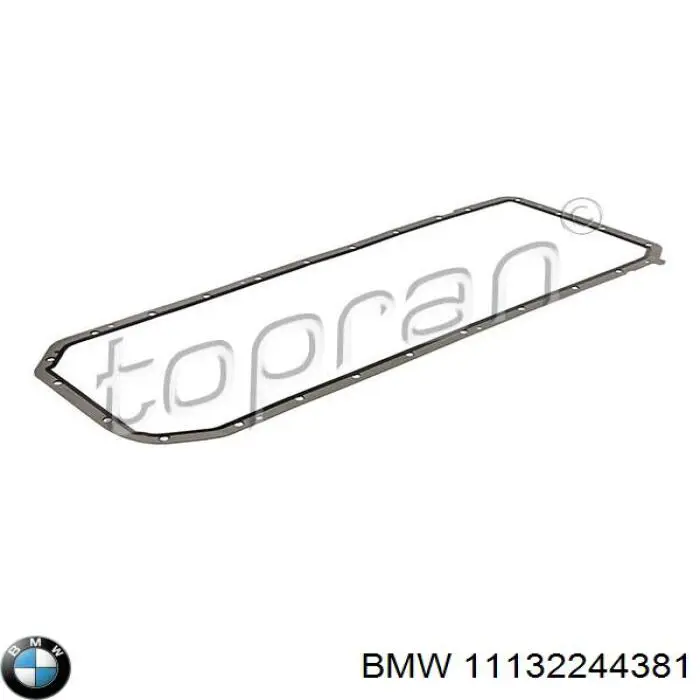 11132244381 BMW прокладка поддона картера двигателя