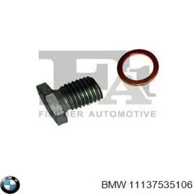 Tapón roscado, colector de aceite 11137535106 BMW