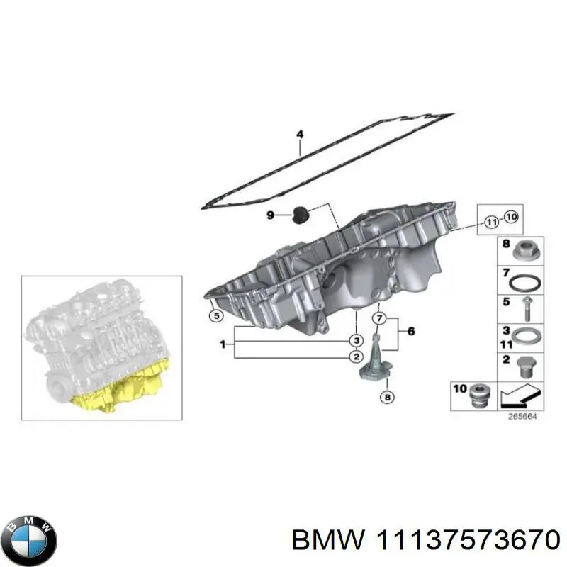  11137573670 BMW