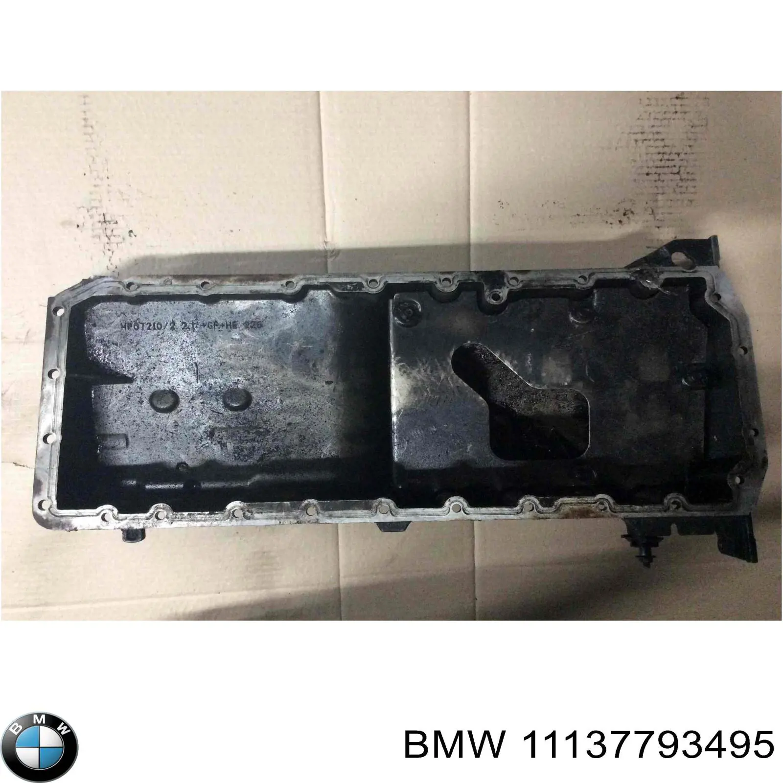 11137793495 BMW panela de óleo de cárter do motor