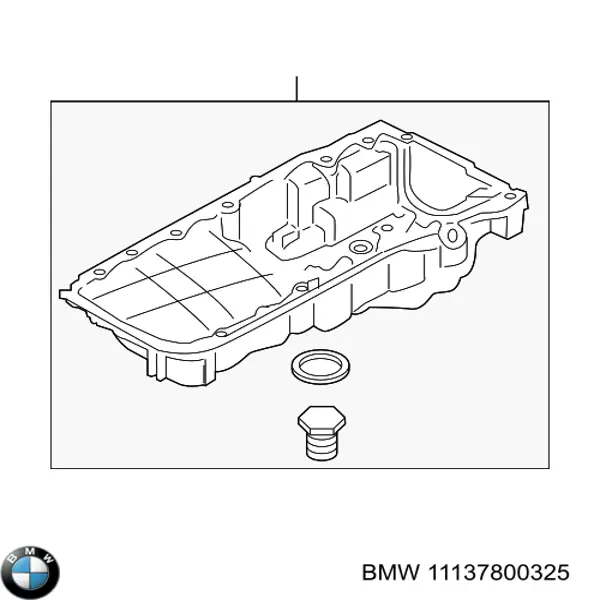 Поддон двигателя 11137800325 BMW