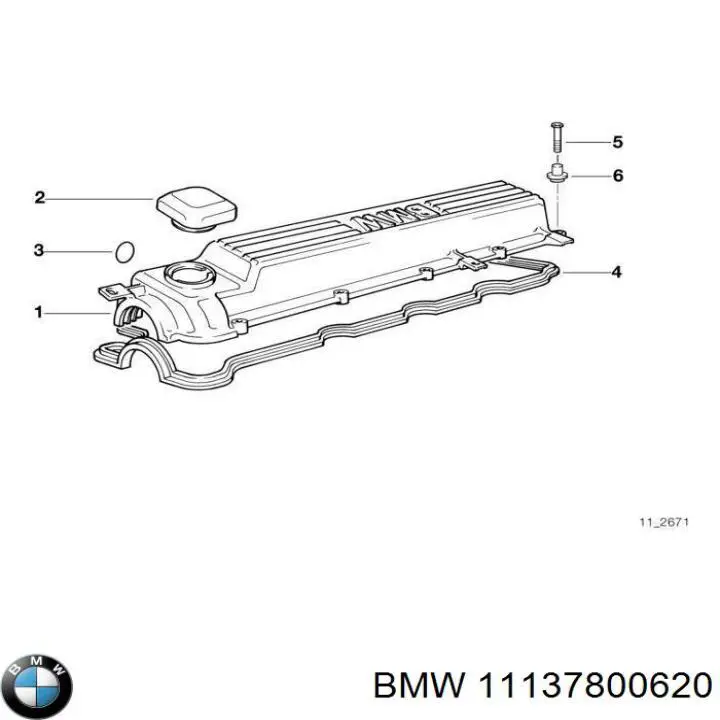 Болт головки блока цилиндров, ГБЦ BMW 11137800620 цена, от 1.41 USD