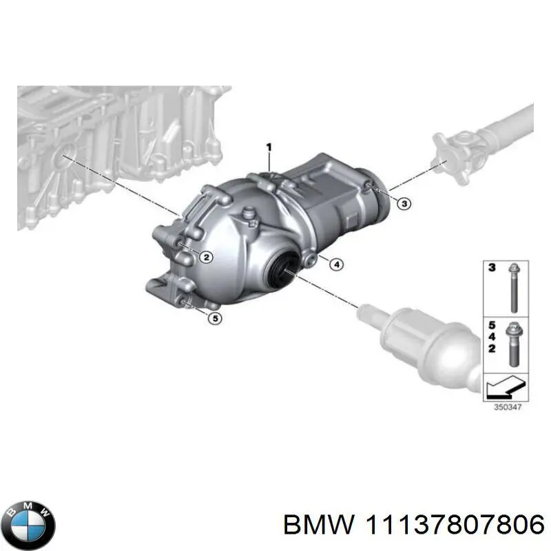 Купить 11137807806 BMW Поддон картера двигателя