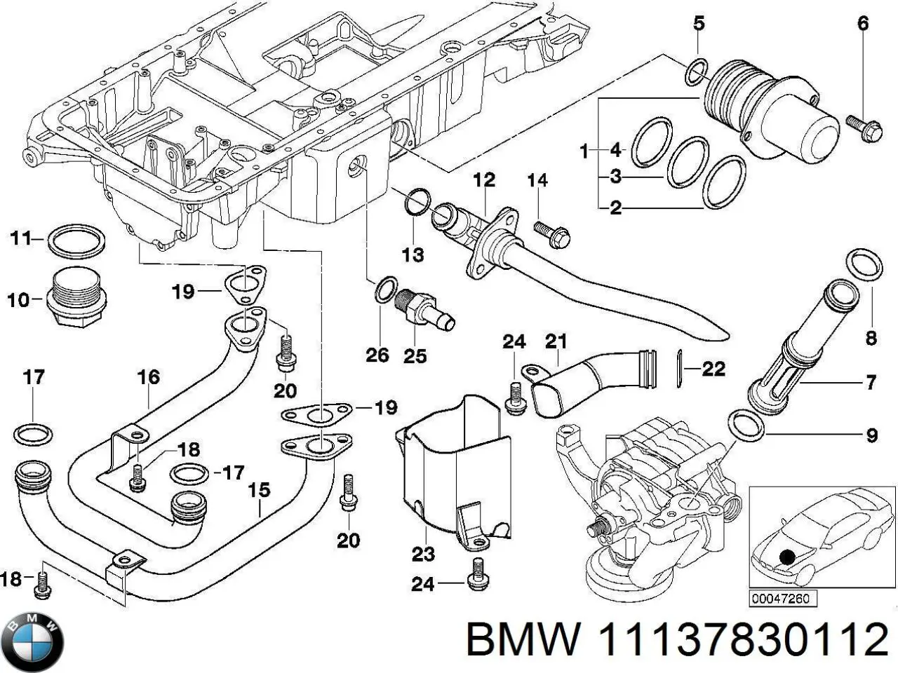  11137830112 BMW