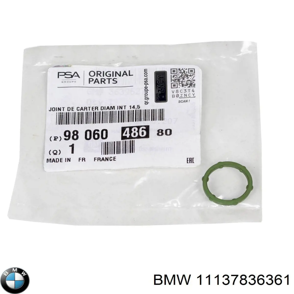 Прокладка поддона картера 11137836361 BMW