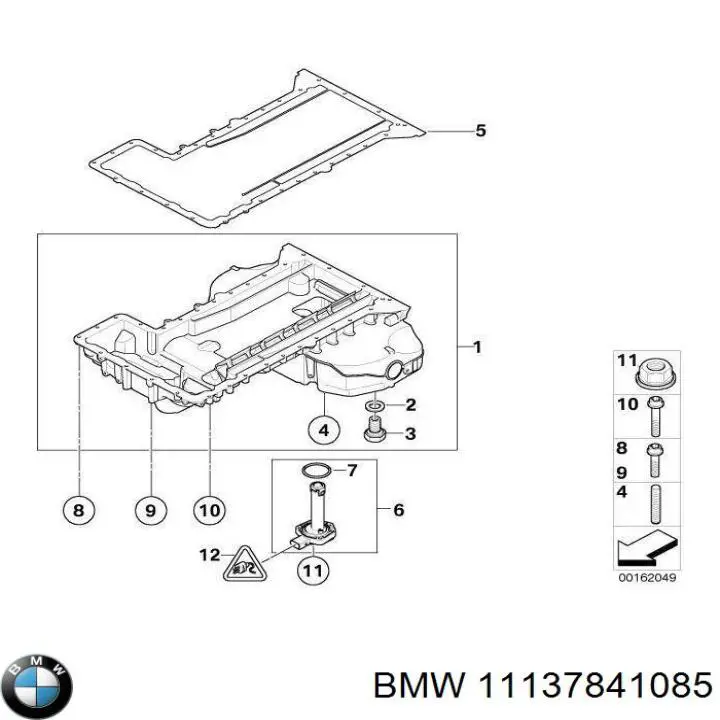 Прокадка масляого картера поддона BMW 11137841085 цена, от 26.18 USD