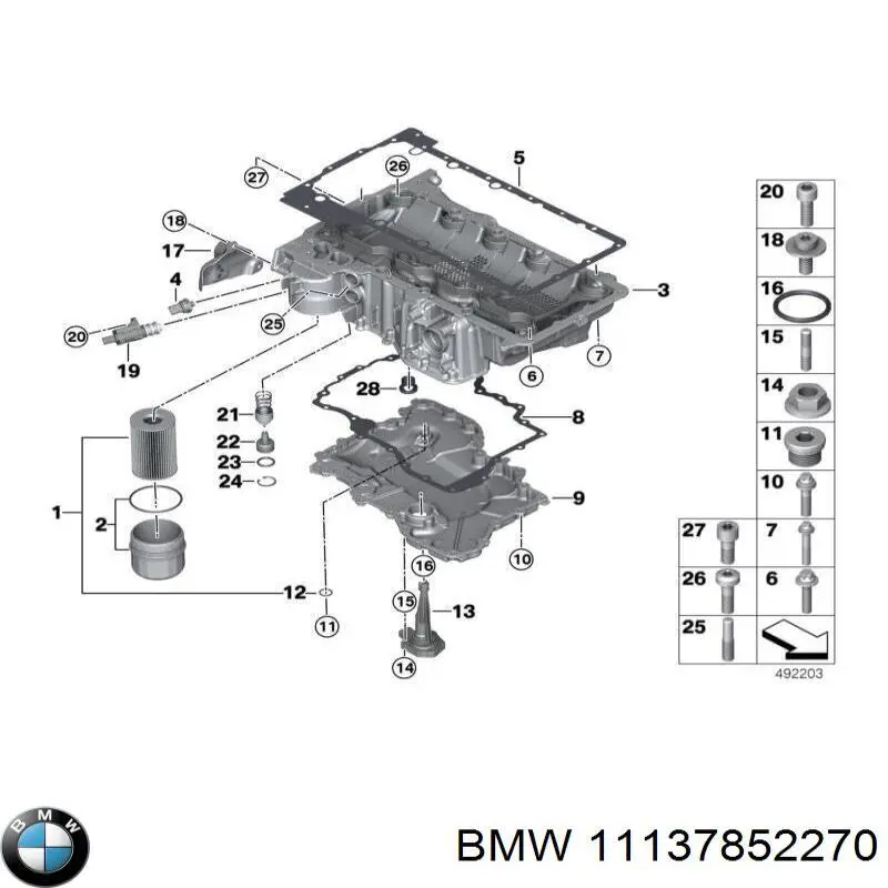 11137852270 BMW 