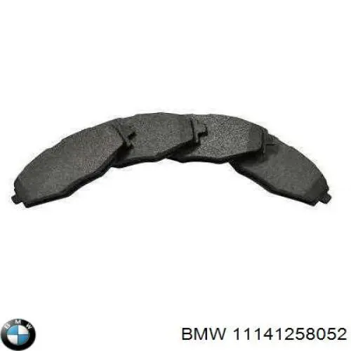11141258052 BMW vedante de tampa dianteira de motor, kit