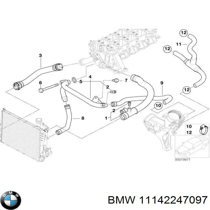Купить 11142247097 BMW 