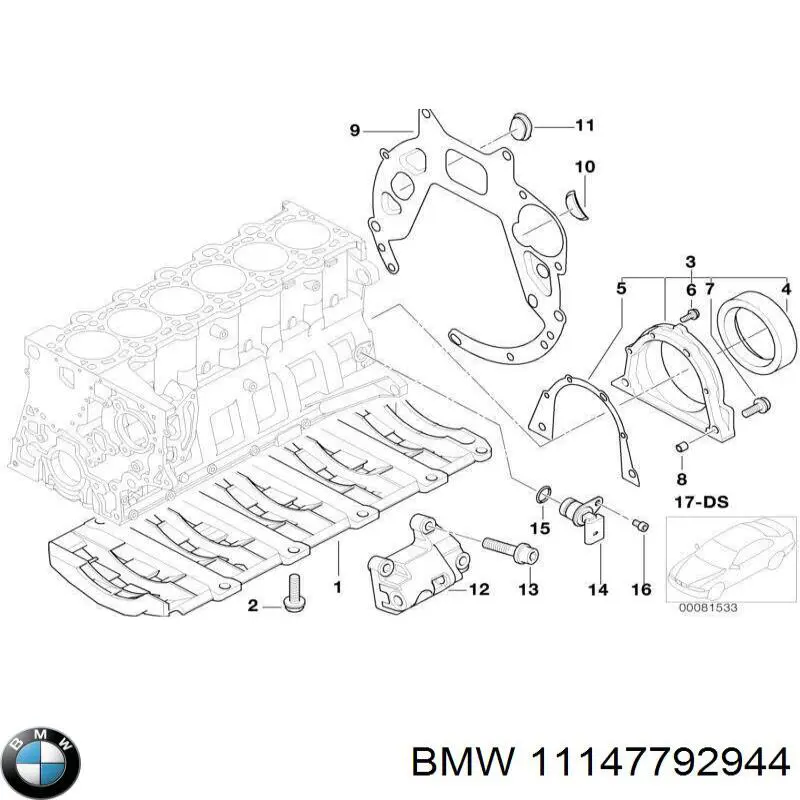  BMW 11147792944 цена, от 25.11 USD