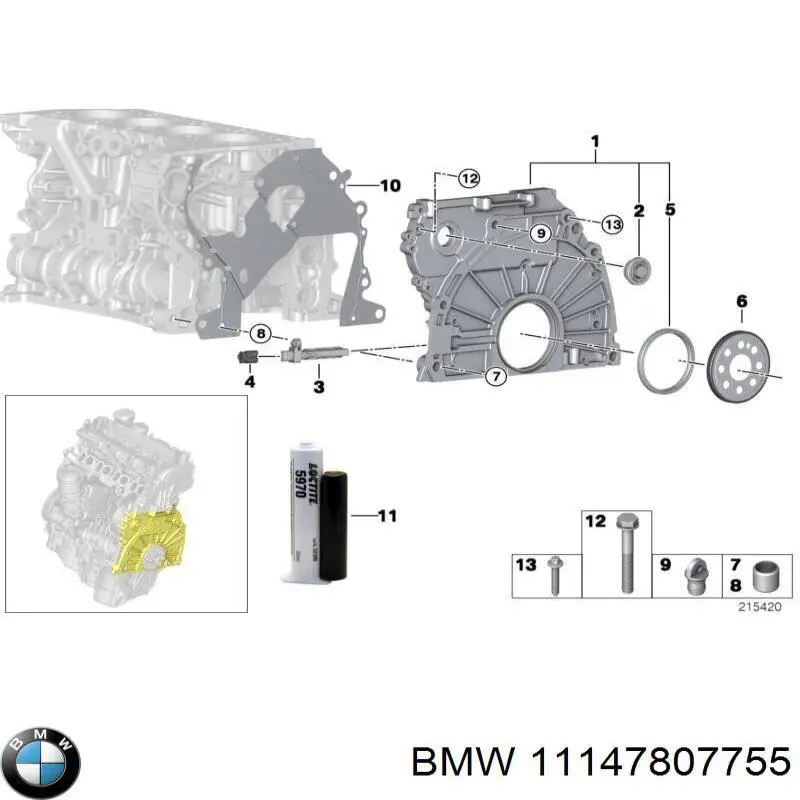  11147807755 BMW