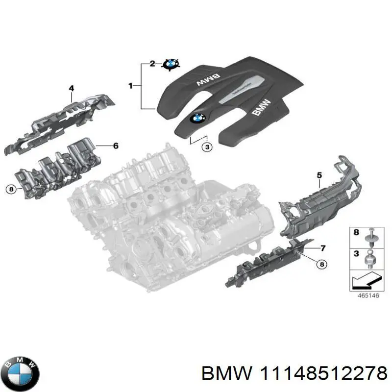 Купить 11148512278 BMW 